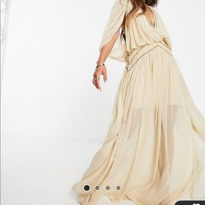 Flowy chain maxi dress